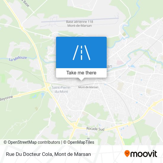 Rue Du Docteur Cola map