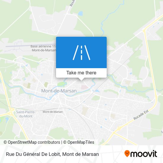 Rue Du Général De Lobit map