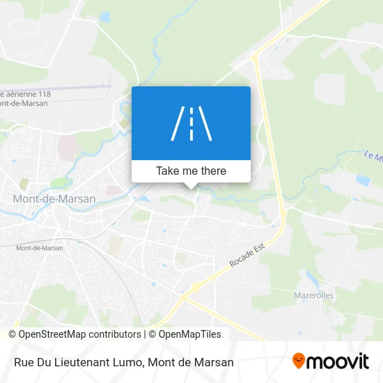 Rue Du Lieutenant Lumo map