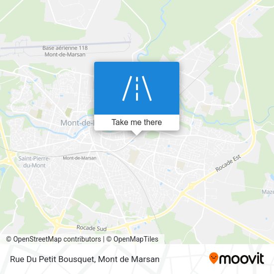 Rue Du Petit Bousquet map