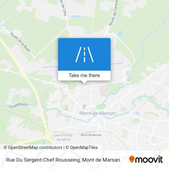 Rue Du Sergent-Chef Rousseing map