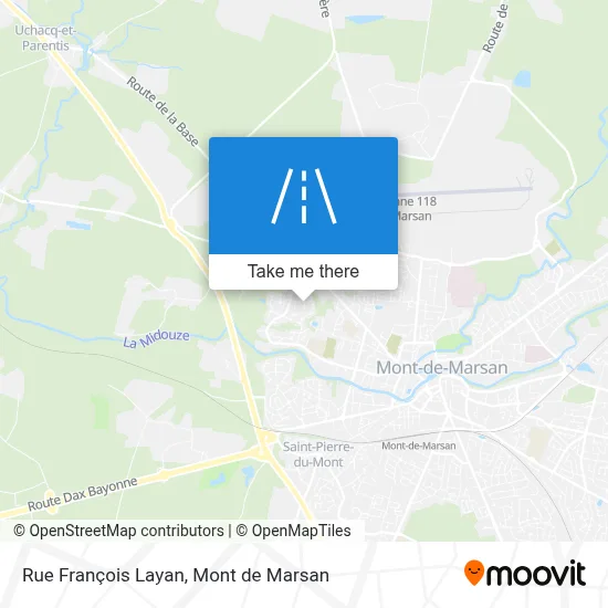 Rue François Layan map