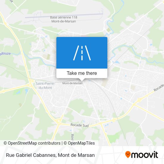 Rue Gabriel Cabannes map