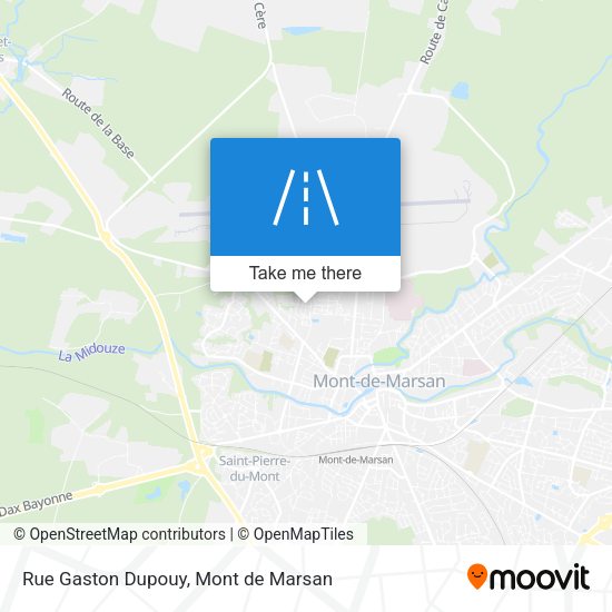 Rue Gaston Dupouy map