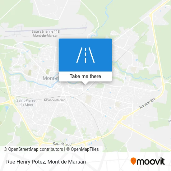 Rue Henry Potez map
