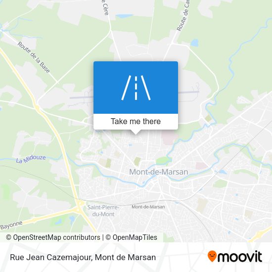 Rue Jean Cazemajour map
