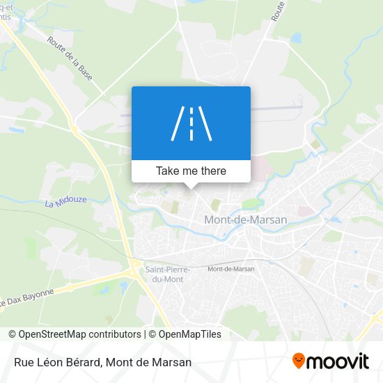 Rue Léon Bérard map
