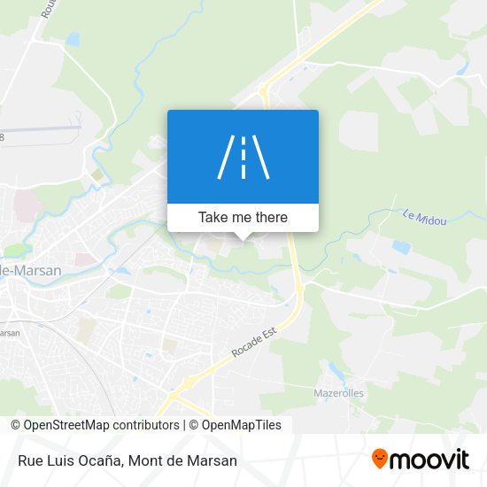 Rue Luis Ocaña map