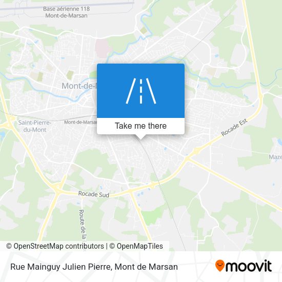Rue Mainguy Julien Pierre map