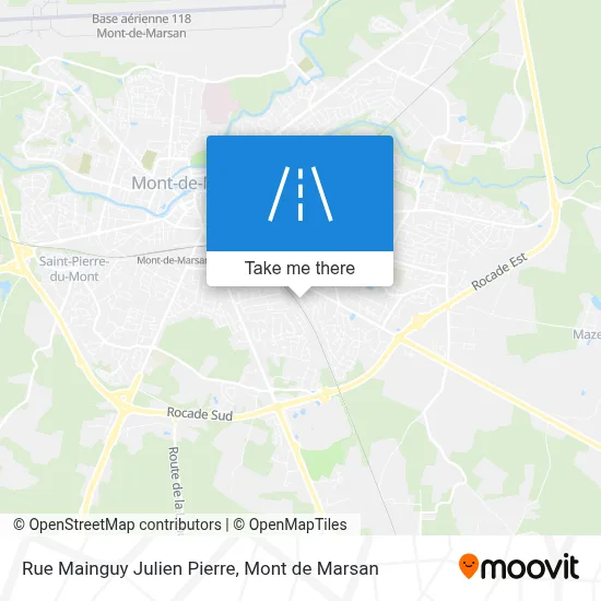 Rue Mainguy Julien Pierre map
