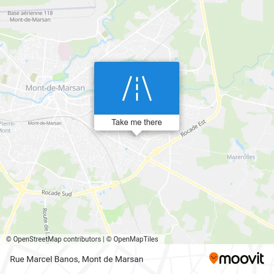 Rue Marcel Banos map