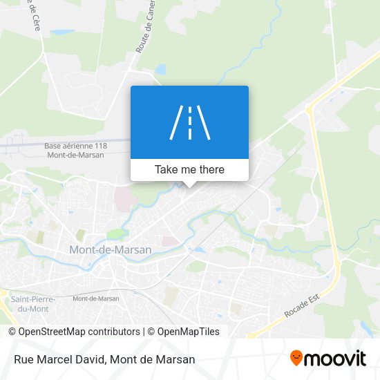 Rue Marcel David map