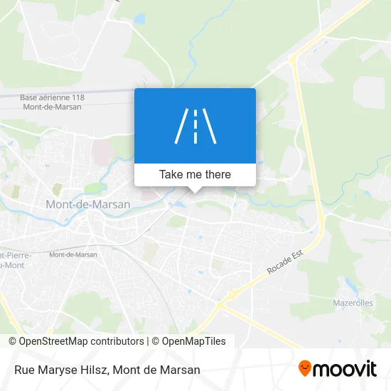Rue Maryse Hilsz map