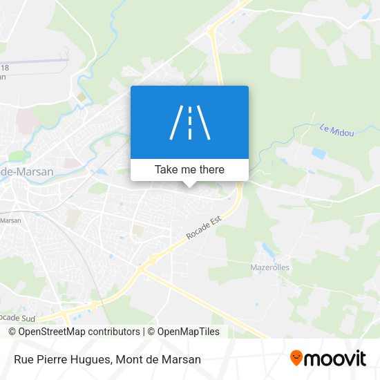 Rue Pierre Hugues map