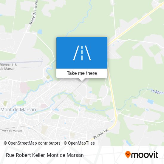 Rue Robert Keller map