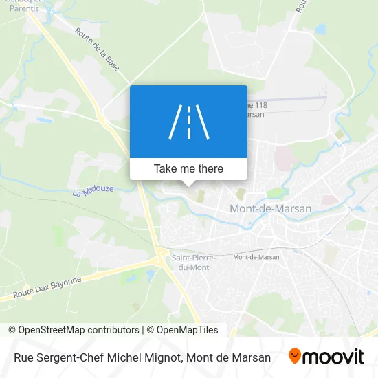Rue Sergent-Chef Michel Mignot map
