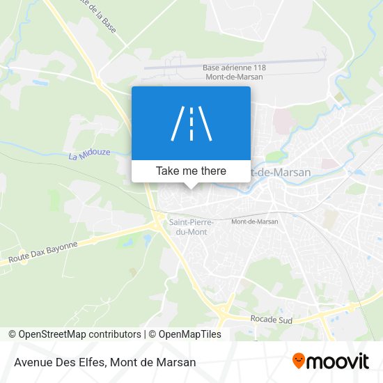 Avenue Des Elfes map