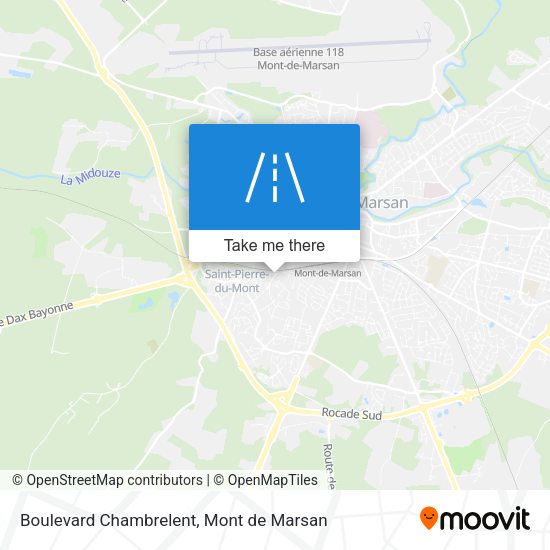 Boulevard Chambrelent map