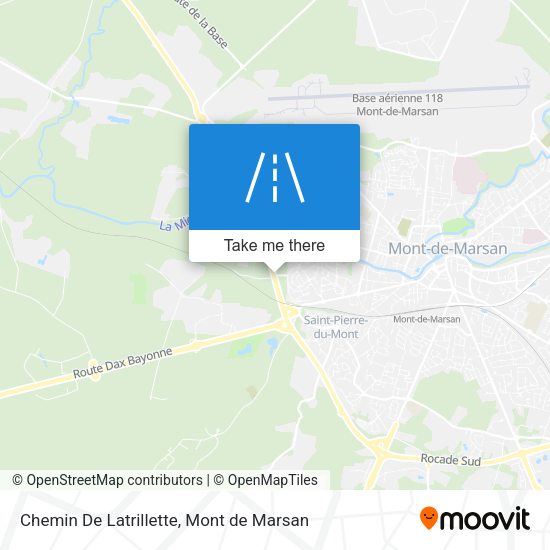 Chemin De Latrillette map