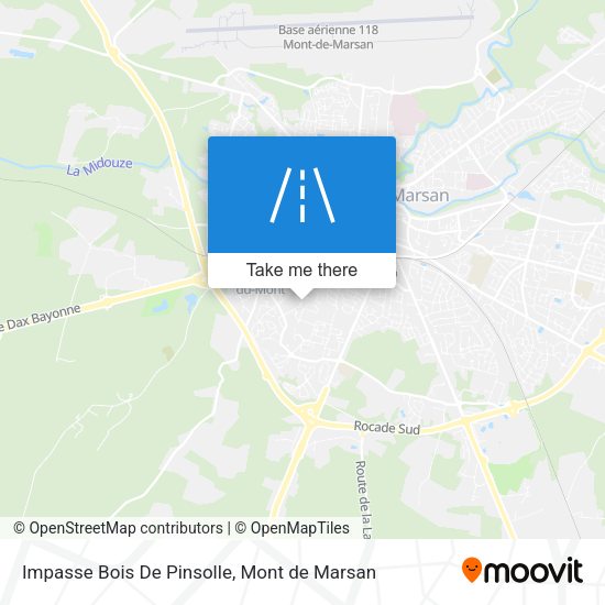 Impasse Bois De Pinsolle map