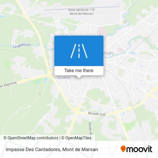 Impasse Des Cantadores map