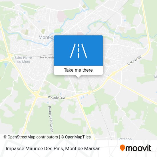 Impasse Maurice Des Pins map