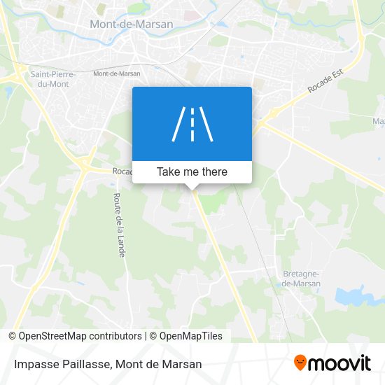 Impasse Paillasse map