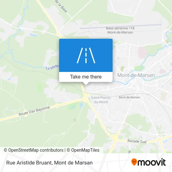 Rue Aristide Bruant map