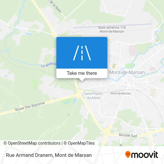 Rue Armand Dranem map