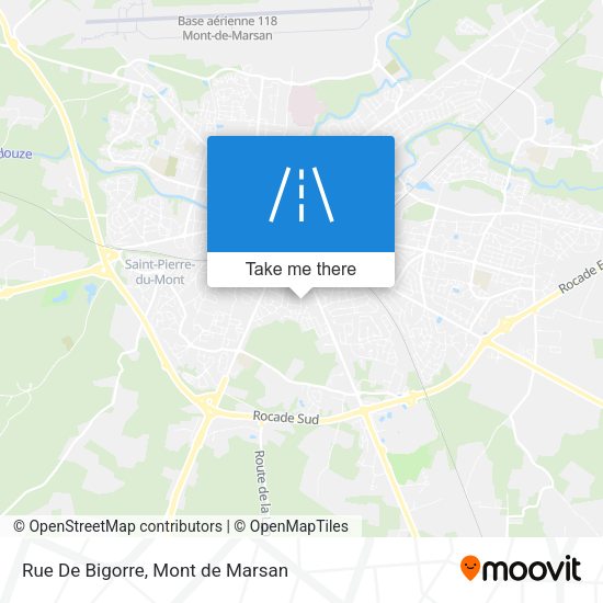 Rue De Bigorre map