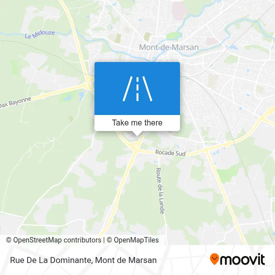 Rue De La Dominante map