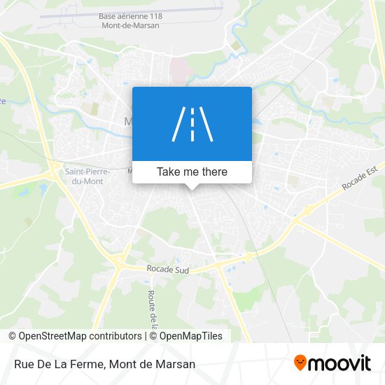 Rue De La Ferme map