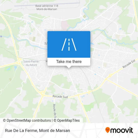 Rue De La Ferme map