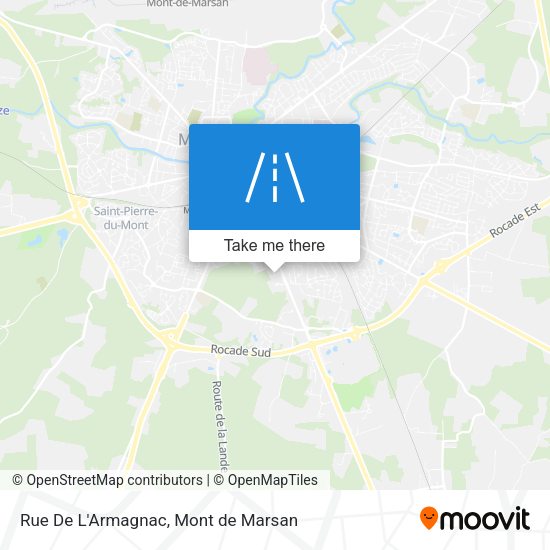 Rue De L'Armagnac map