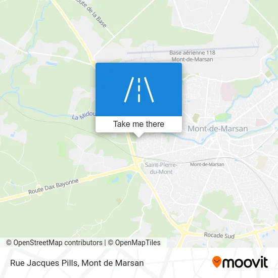 Rue Jacques Pills map