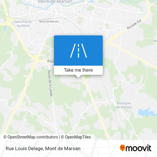 Rue Louis Delage map
