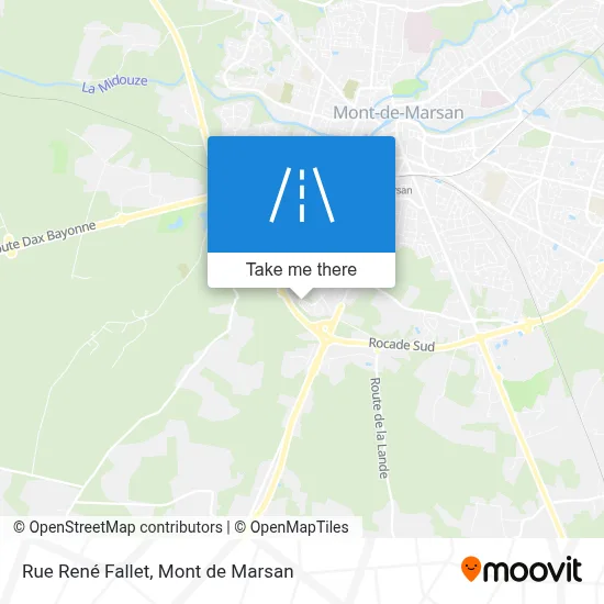Rue René Fallet map