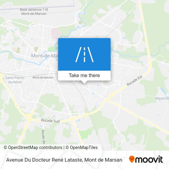 Avenue Du Docteur René Lataste map