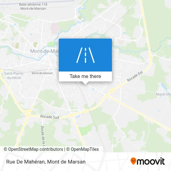 Rue De Mahéran map
