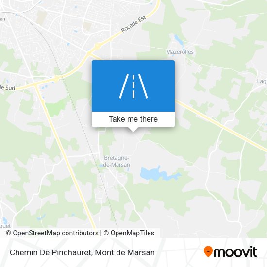 Chemin De Pinchauret map