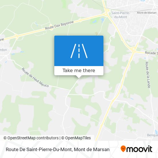 Route De Saint-Pierre-Du-Mont map