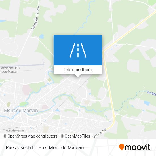 Rue Joseph Le Brix map
