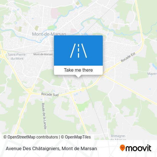 Avenue Des Châtaigniers map