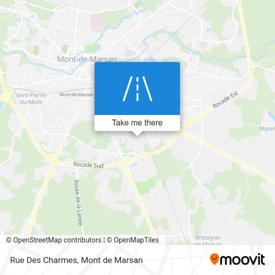 Rue Des Charmes map