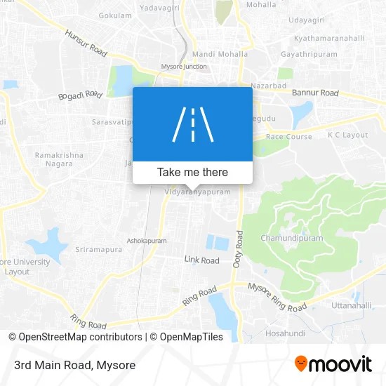 3rd Main Road map