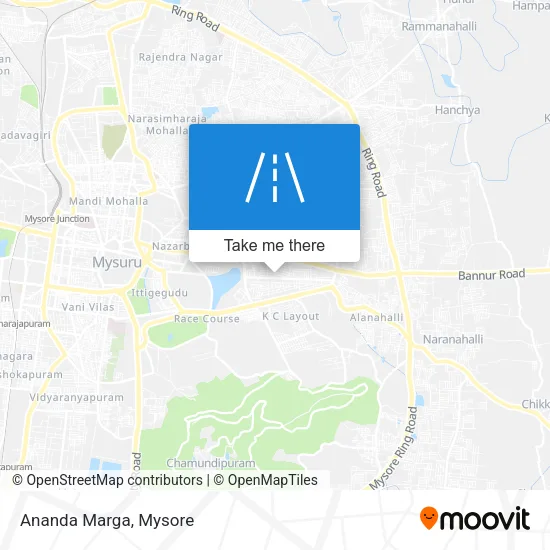 Ananda Marga map