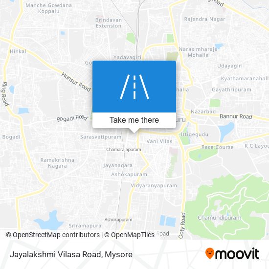 Jayalakshmi Vilasa Road map