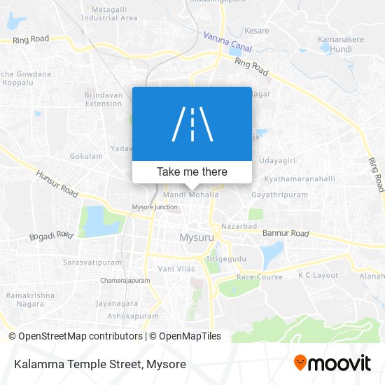 Kalamma Temple Street map