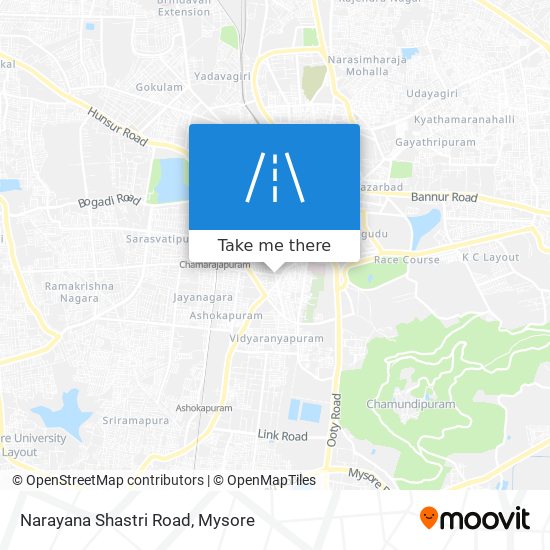 Narayana Shastri Road map