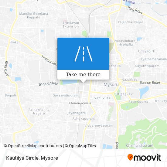 Kautilya Circle map